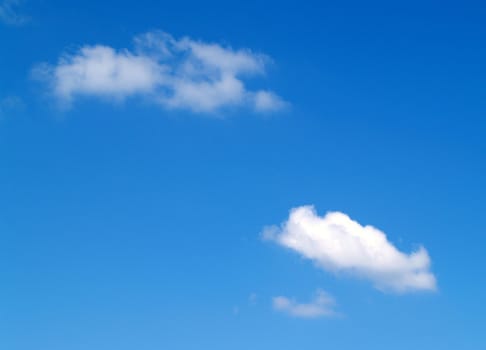 different colorful sky clouds set