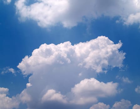 different colorful sky clouds set