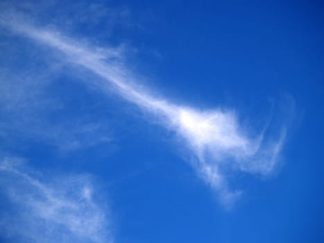 different colorful sky clouds set