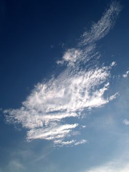 different colorful sky clouds set