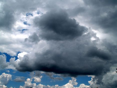 different colorful sky clouds set