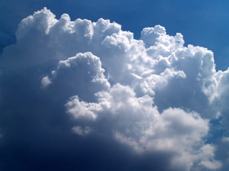different colorful sky clouds set