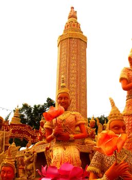 Candle Festival Ubon Ratchathani Thailand