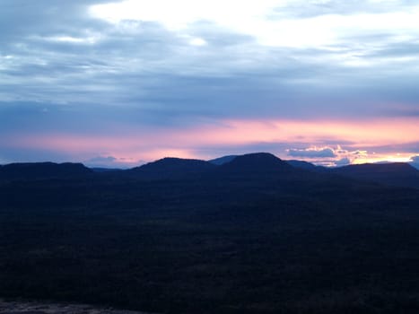different colorful sky clouds set