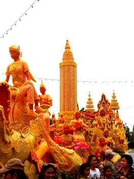 Candle Festival Ubon Ratchathani Thailand