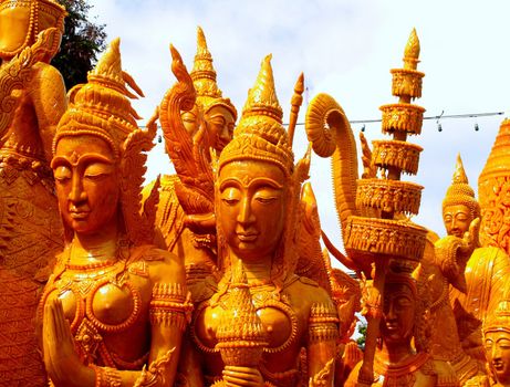 Candle Festival Ubon Ratchathani Thailand