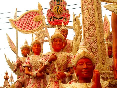 Candle Festival Ubon Ratchathani Thailand