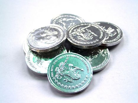 money coin stack