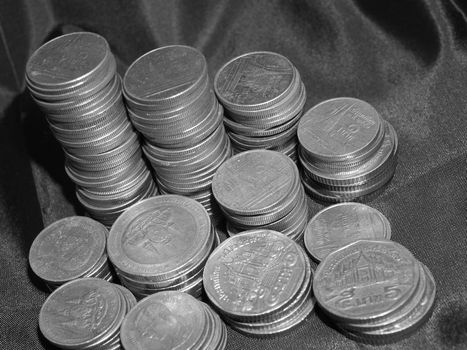 money coin stack