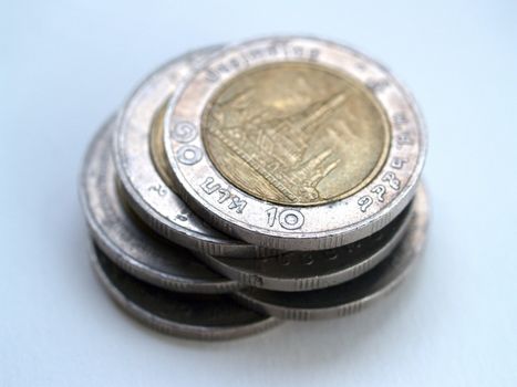 money coin stack