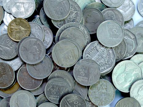 money coin stack