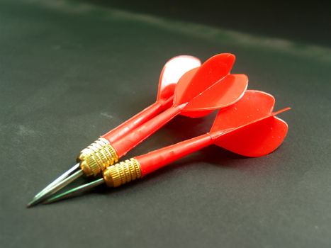 dartboard darts arrows in the target 
