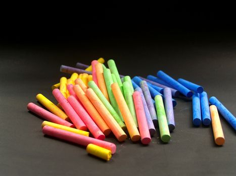 Colored chalk