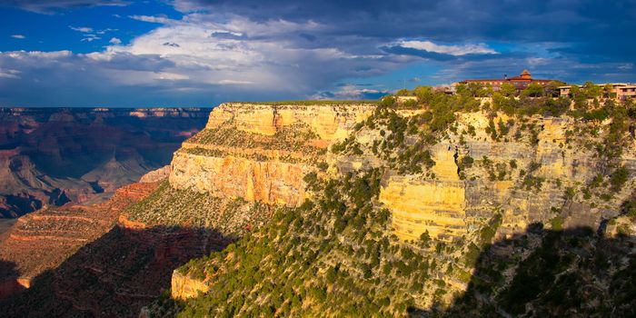 Rock formations in a canyon, Grand Canyon, Grand Canyon National Park, Arizona, USA