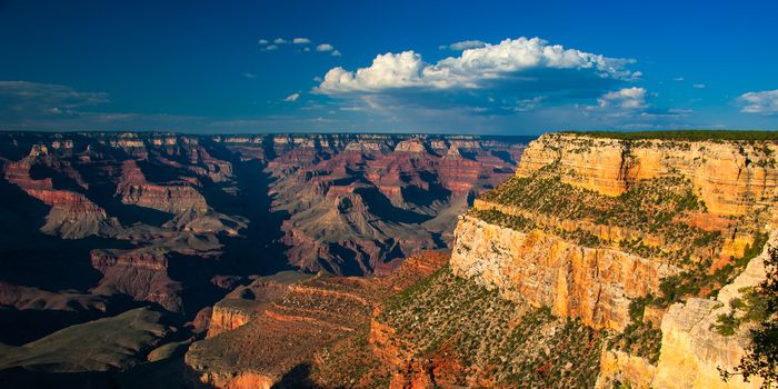 Rock formations in a canyon, Grand Canyon, Grand Canyon National Park, Arizona, USA