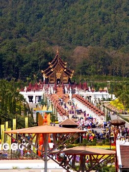 royal flora expo chiangmai thailand