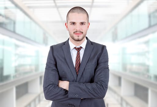 young business man portrait at the office