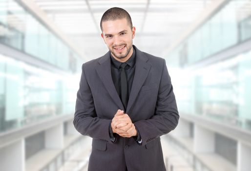 young business man portrait at the office