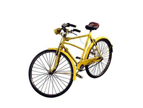 Old Yellow Bicycle