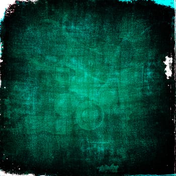 Abstract grunge green wall for background2

