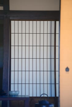 japanese style wooden door