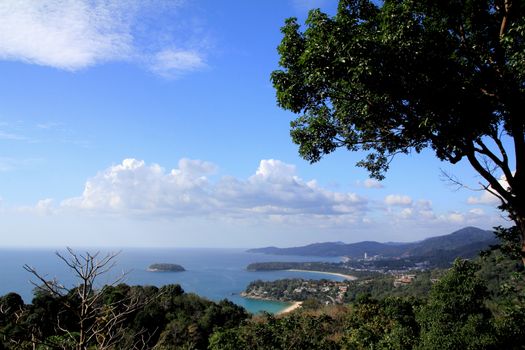 Landscape at Phuket view point, South of Thailand