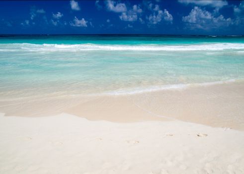 sea beach blue sky sand sun daylight relaxation landscape