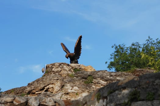 The Eagle. Pyatigorsk Emblem. Northern Caucasus landmarks