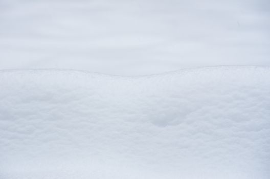 winter background with snow texture close up