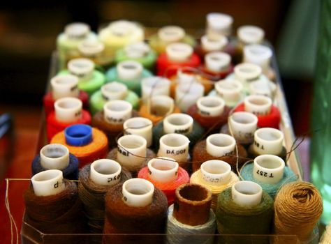 Threads Ready For Sewing in the open box