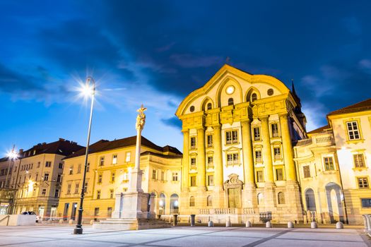 Ursuline Church of the Holy Trinity also Nun Church is a parish church in Ljubljana, the capital of Slovenia, Europe.