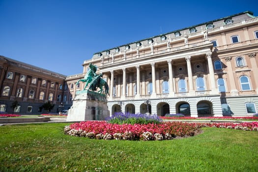 Buda Castle building, Budapest Hungary