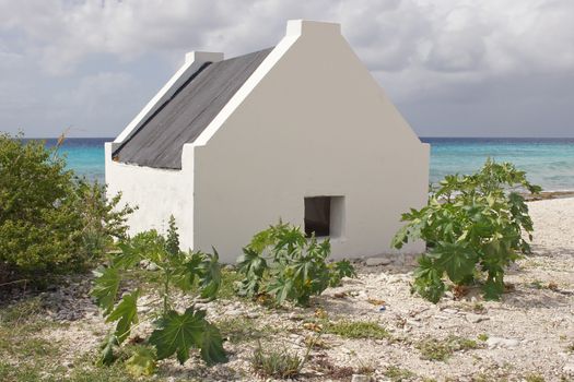 Historic slave huts, Bonaire, ABC Islands