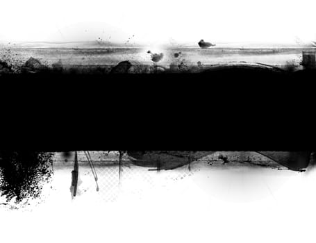 Abstract grunge banner with space for your text 