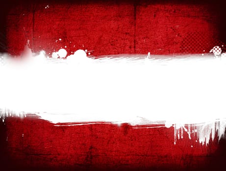 Abstract Grunge Red wall background with space for your text