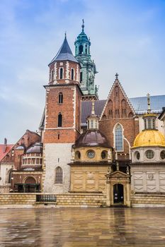 Poland, Wawel Cathedral, the part of Wawel Castle complex in Krakow