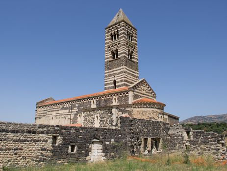 The Basilica of the Holy Trinity of Saccargia is a Romanesque-style church located in the municipality of Codrongianos in the province of Sassari, one of the most important achievements of this style in Sardinia.