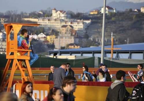 Volunteer at XXII Winter Olympic Games Sochi 2014, Russia