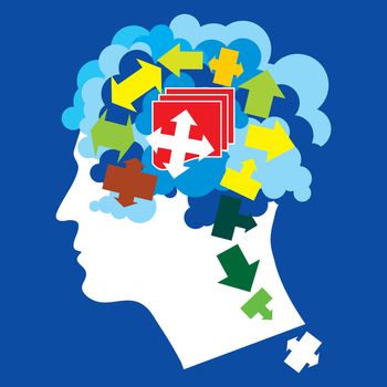Abstract representation of Cloud Computing and Connectivity concepts