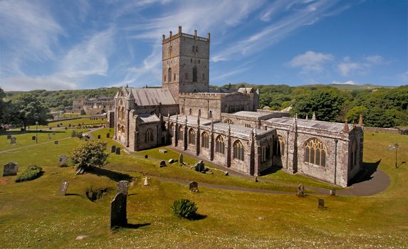 St Davids Cathedral in Pembrokeshire, Wales holds the tomb of Edmund Tuder the father of the first Tuder King of England and Wales.