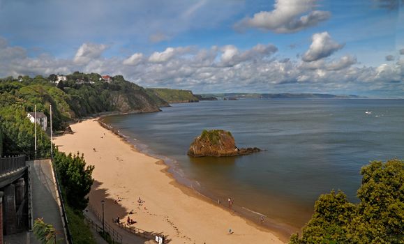 Tenby is the premier resort in Pembrokeshire, with three superb beaches.
