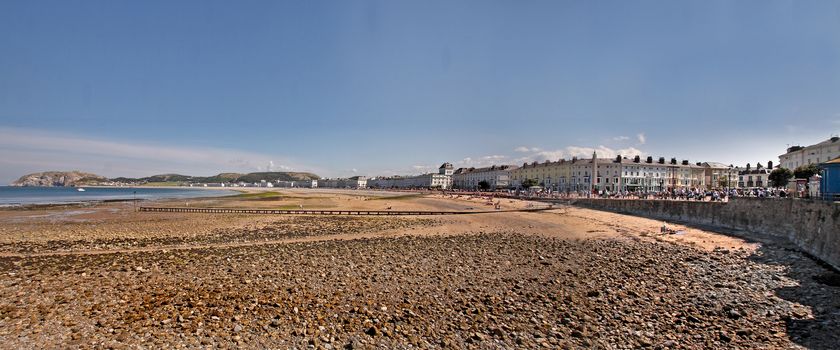 Llandudno is a seaside town on the North Wales coast.