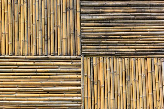  Old woven wood wall pattern or background