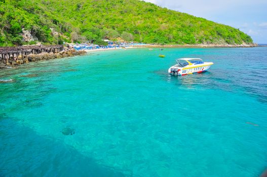 Beaches along the coast of Thailand