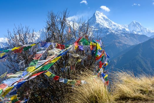 The Annapurna South in Nepal