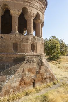 seljuk turk cemetery in ahlat, bitlis