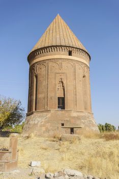 seljuk turk cemetery in ahlat, bitlis