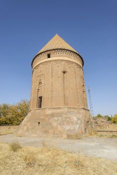 seljuk turk cemetery in ahlat, bitlis