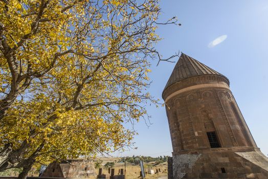 seljuk turk cemetery in ahlat, bitlis