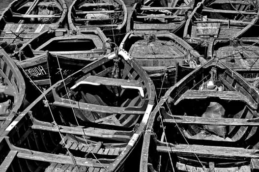 Fishing boats of Essaouira, Morocco